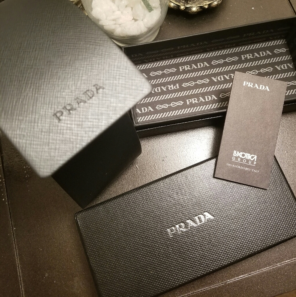 Prada Sunglasses Case and Box